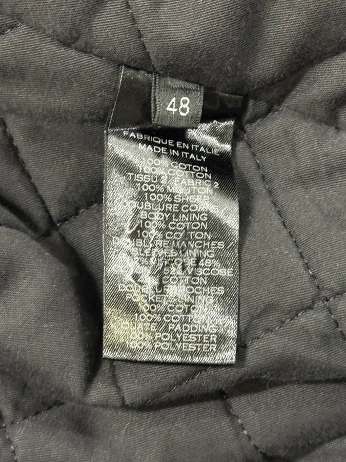 AW2014 Balmain Military Green Officer Jacket coTealE 17