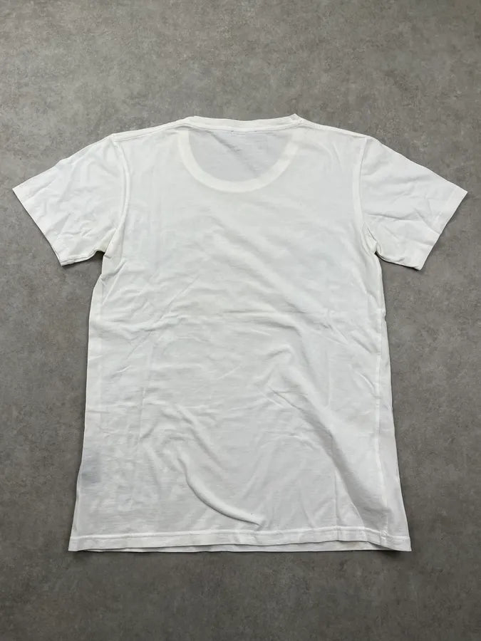 AW2014 Balmain Sword Flag White T-Shirt oxzGtYv 5