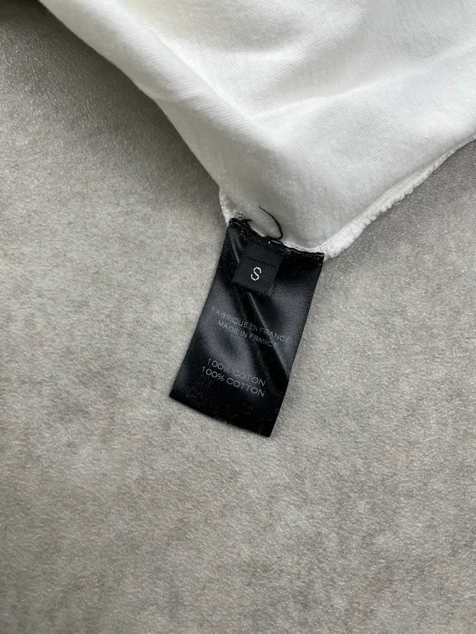 AW2014 Balmain Sword Flag White T-Shirt oxzGtYv 7