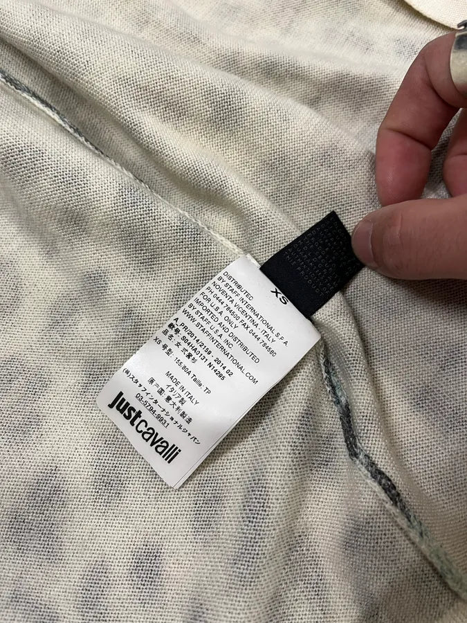 AW2014 Cavalli Green Leopard Cardigan (XS) pXUrNsi 13