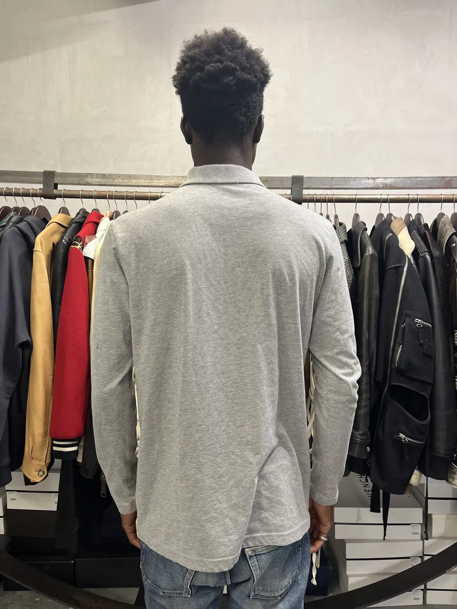 AW2014 Dolce & Gabbana Grey Templo Polo Shirt vKQgnxr 2