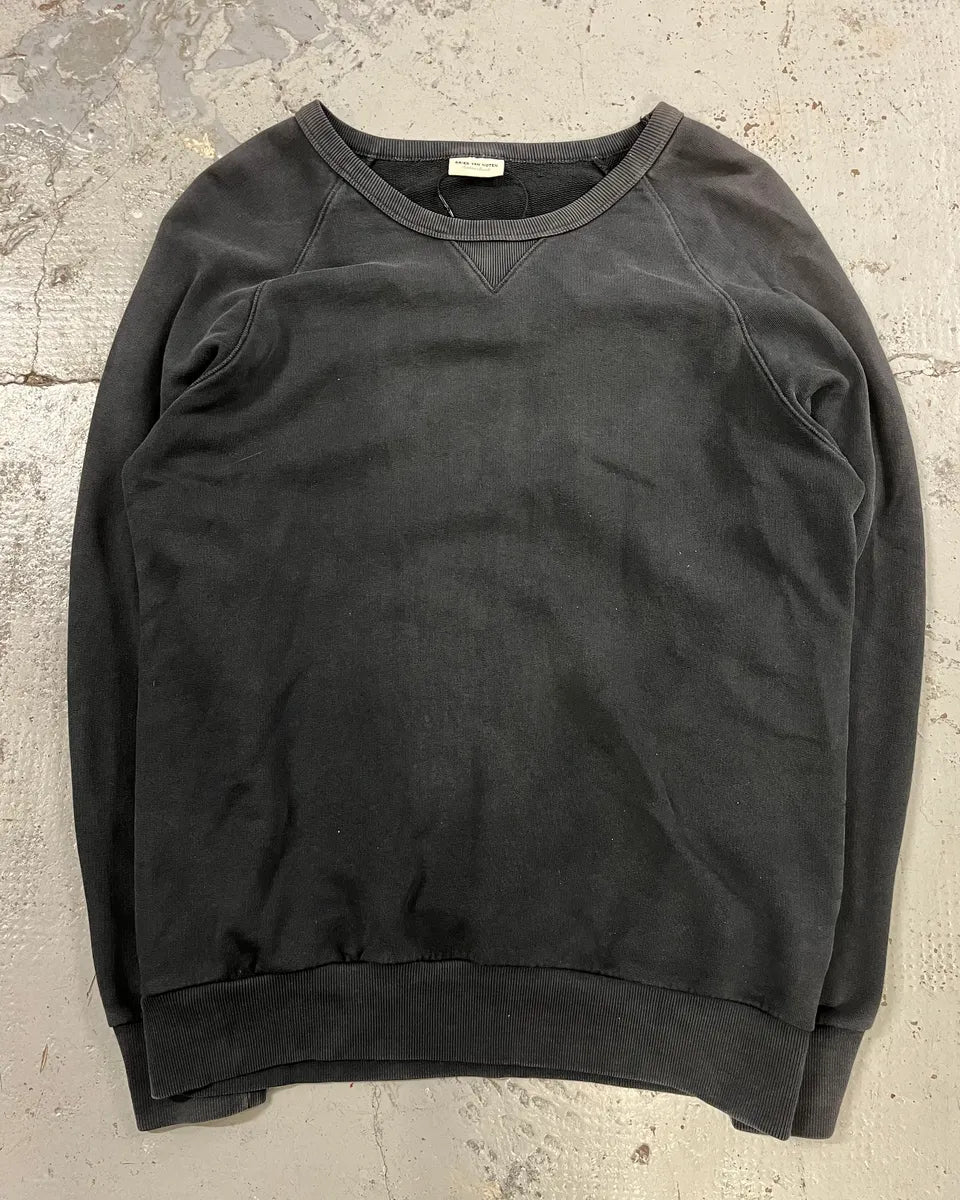 AW2014 Dries Van Noten Back-zip Grey Sweater hgvxszq 4