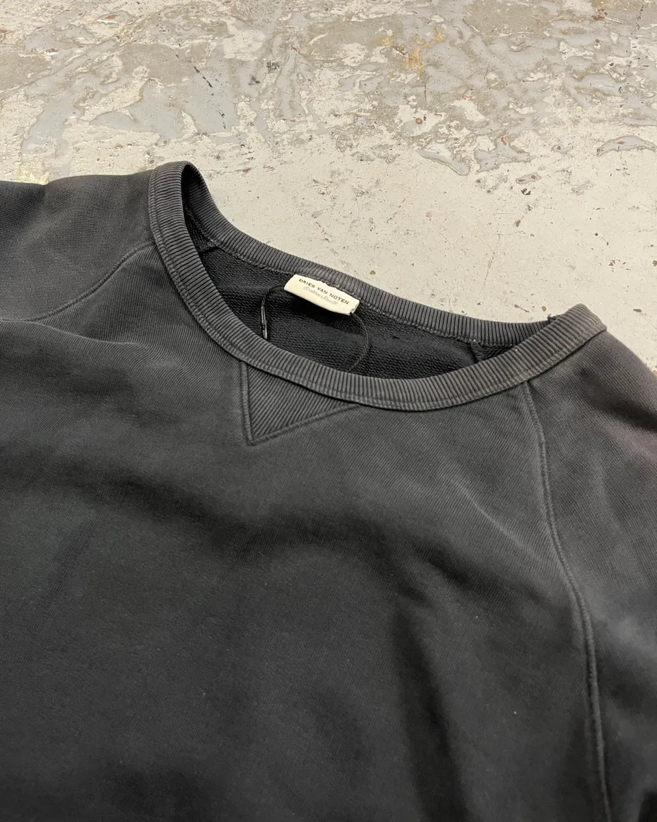 AW2014 Dries Van Noten Back-zip Grey Sweater hgvxszq 5