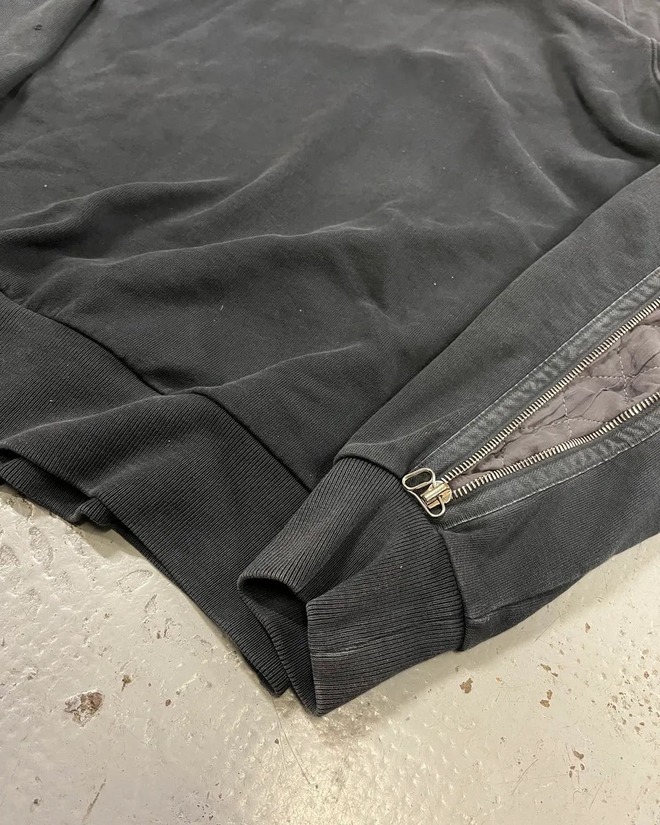 AW2014 Dries Van Noten Back-zip Grey Sweater hgvxszq 6