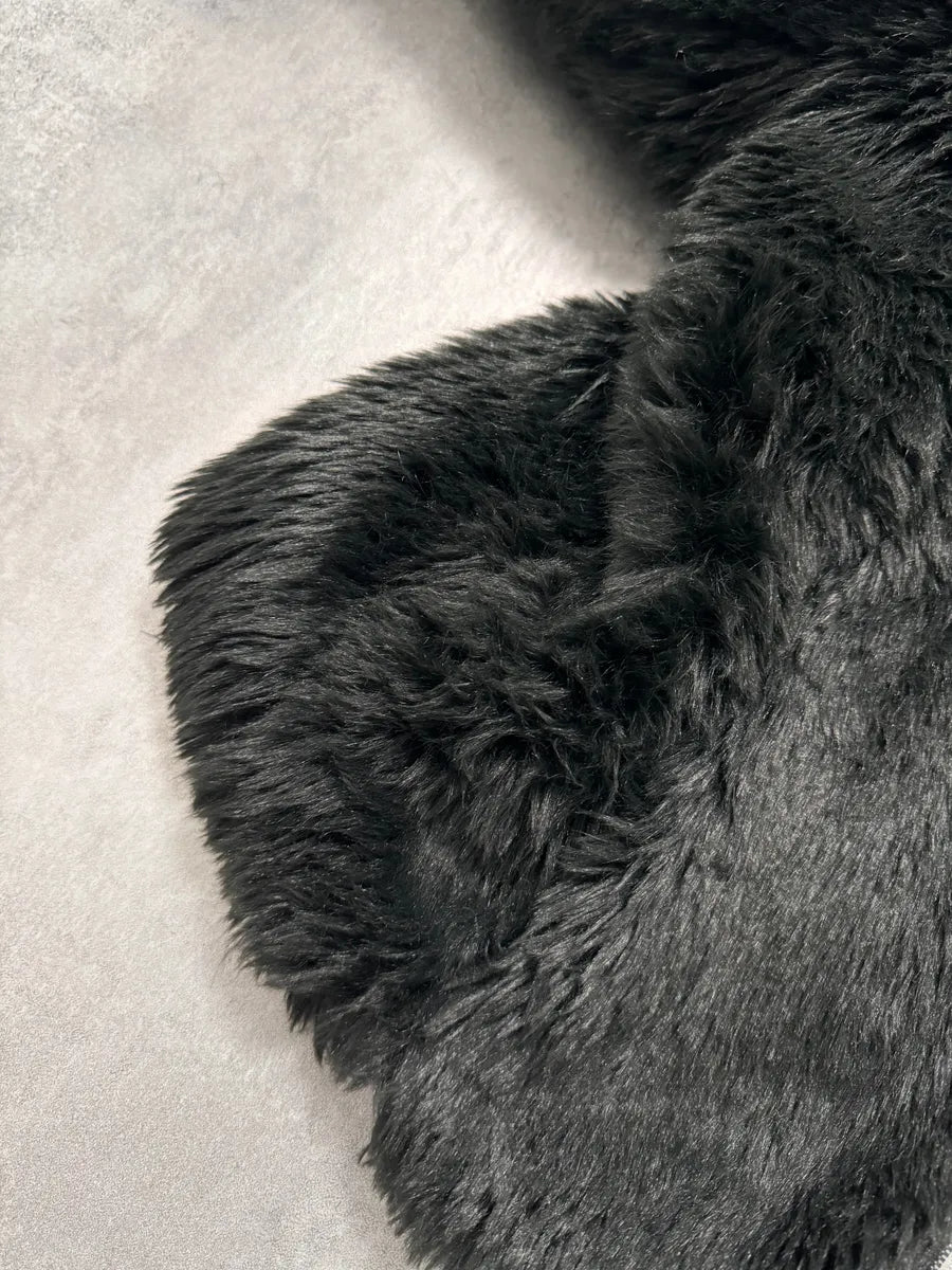 AW2014 Emporio Armani Faux Fur Puffy Jacket VELALEh 3