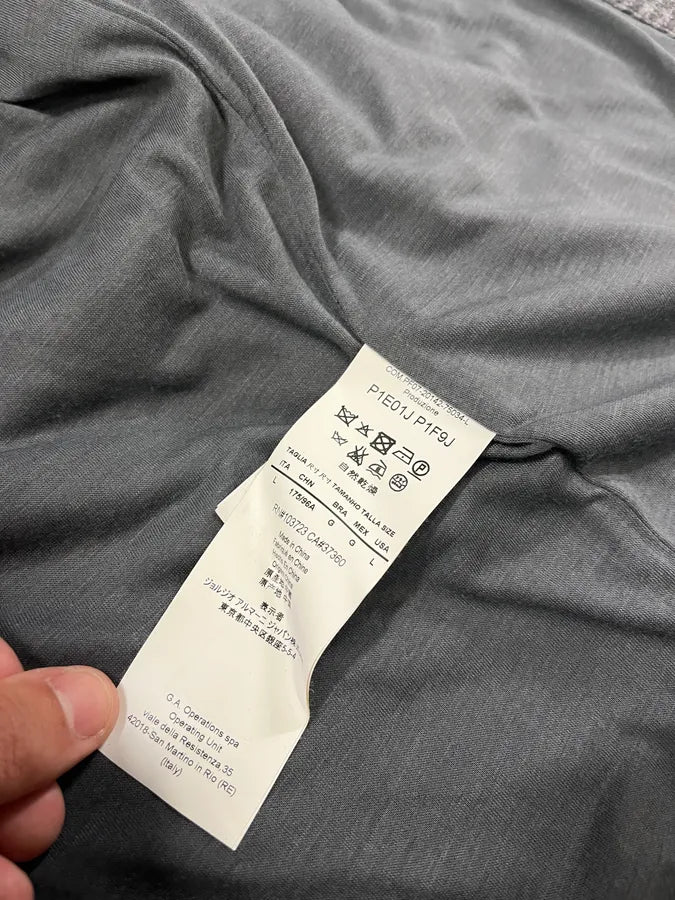 AW2014 Emporio Armani Raw Grey Cardigan NQgoIMb 10