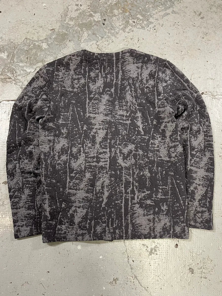 AW2014 Emporio Armani Raw Grey Cardigan NQgoIMb 4