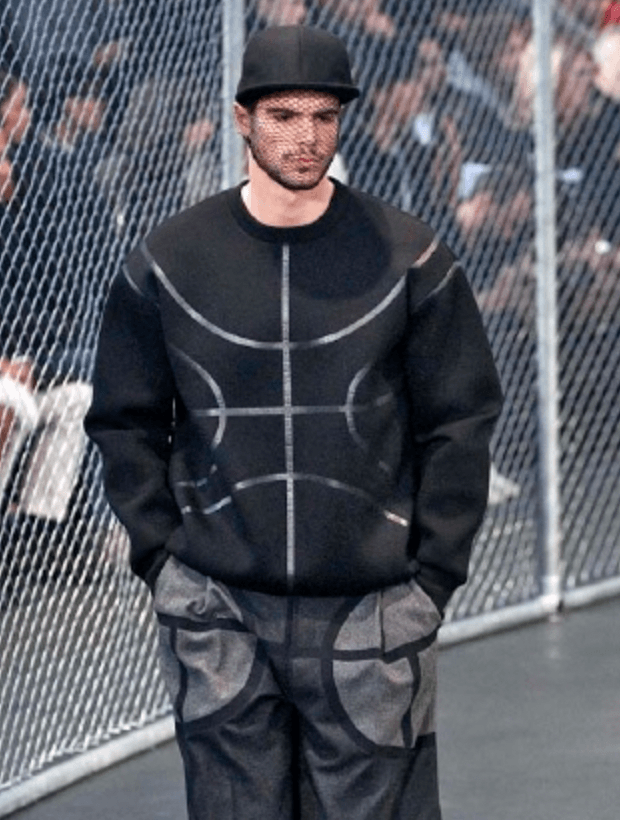 AW2014 Givenchy Black Hybrid Nylon Quilted Sweater by Riccardo Tisci HcmASlU 4