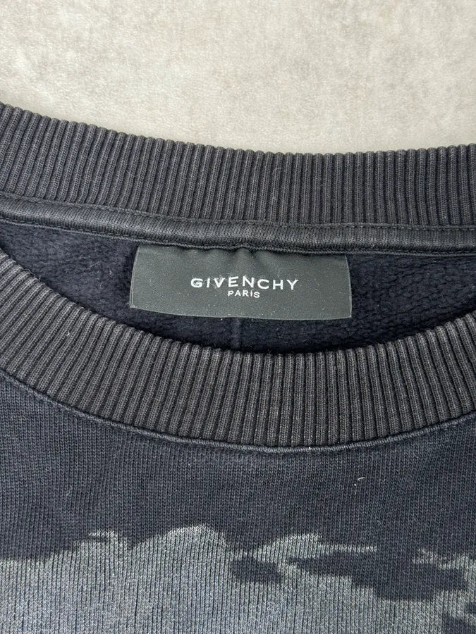 AW2014 Givenchy Black Rottweiler Dog Crewneck Sweater by Riccardo Tisci CiUWYBF 7