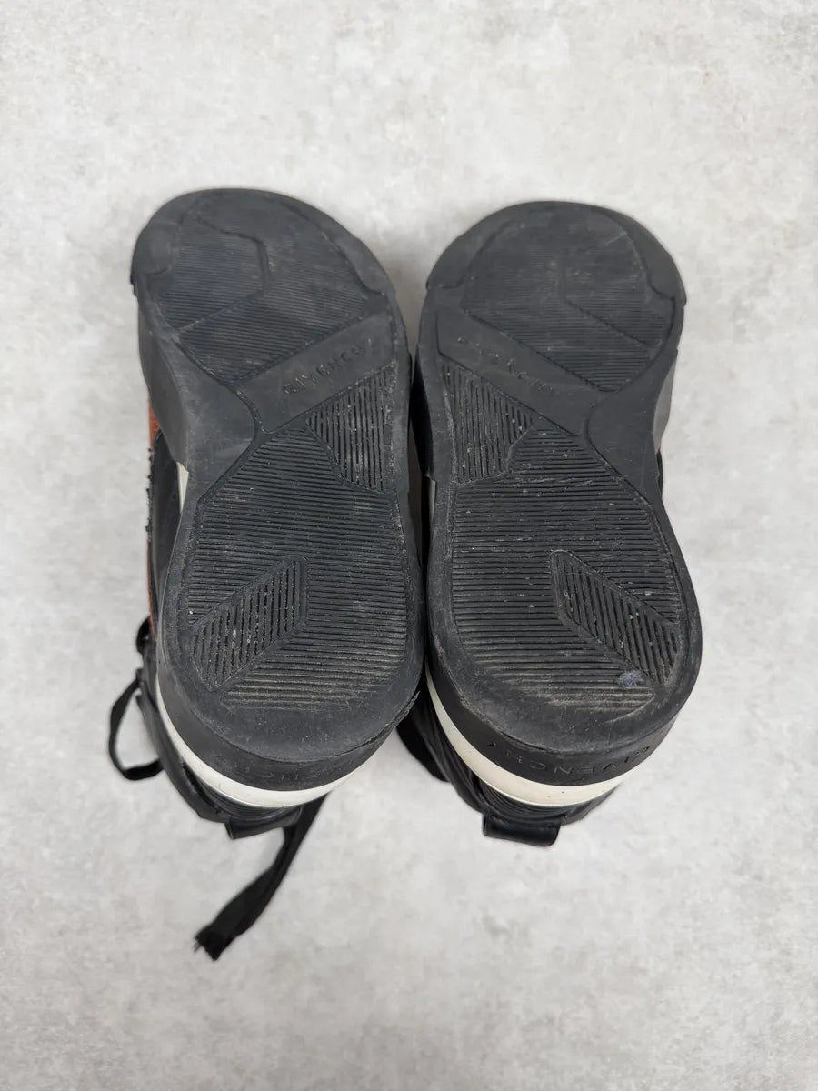 AW2014 Givenchy Brown & Black Tyson High Sneakers KhDPgwG 6