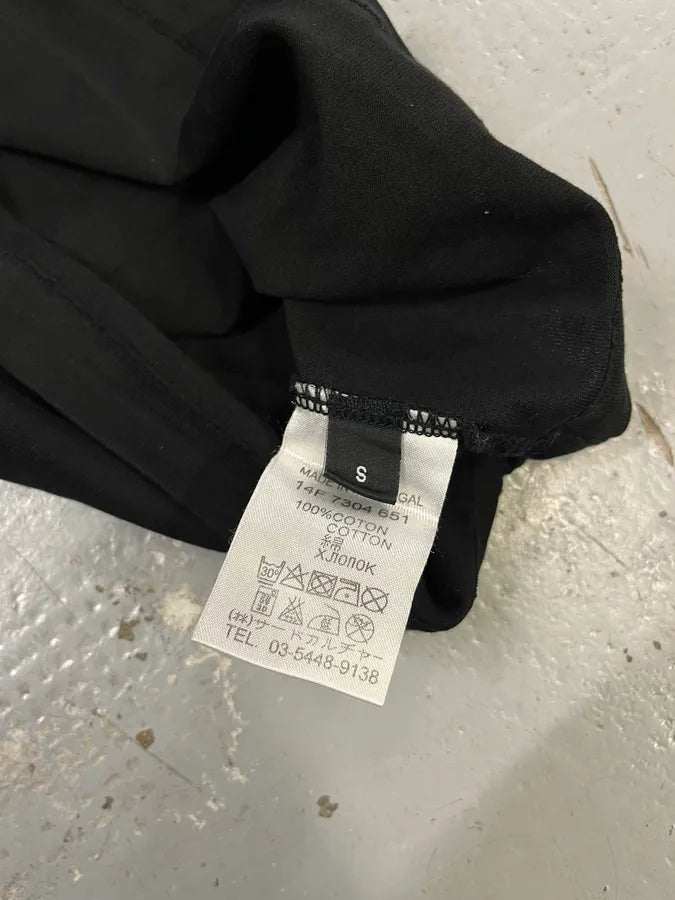 AW2014 Givenchy Graphic Robot Logo Black T-Shirt BKKJUZI 8