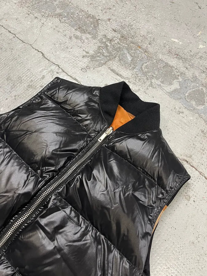 AW2014 Givenchy Madonna Reversible Black Puffer Vest Jacket lLWoPHt 6