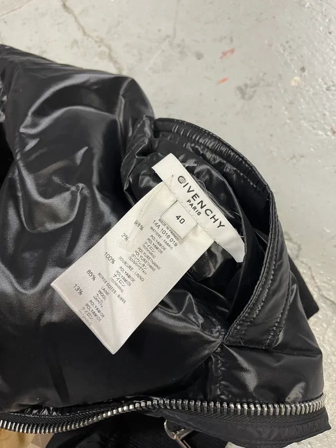 AW2014 Givenchy Madonna Reversible Black Puffer Vest Jacket lLWoPHt 9