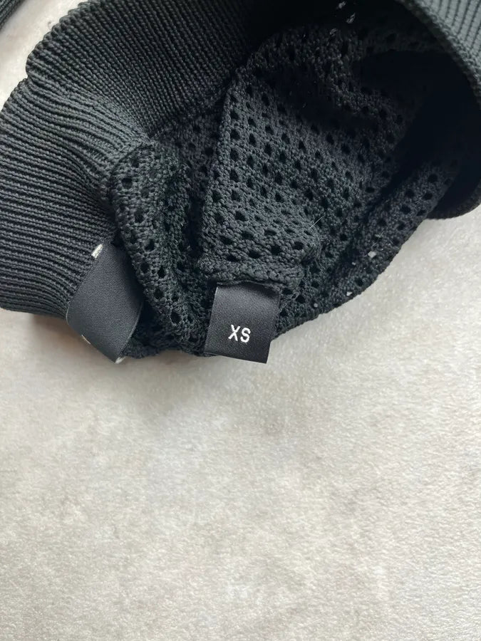AW2014 Givenchy Mesh Back Strap Black Sweater by Riccardo Tisci hhTMCoo 10
