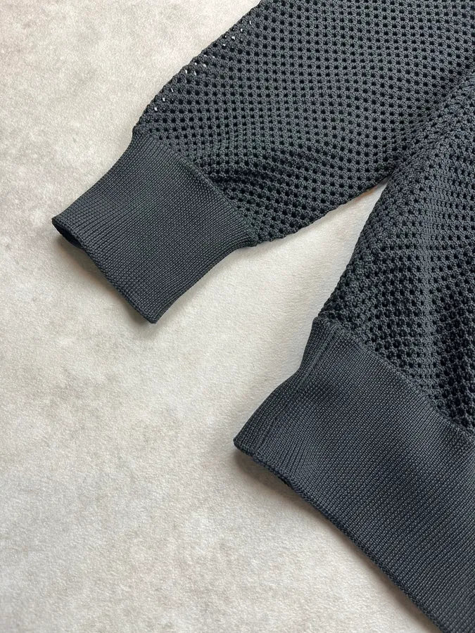 AW2014 Givenchy Mesh Back Strap Black Sweater by Riccardo Tisci hhTMCoo 4