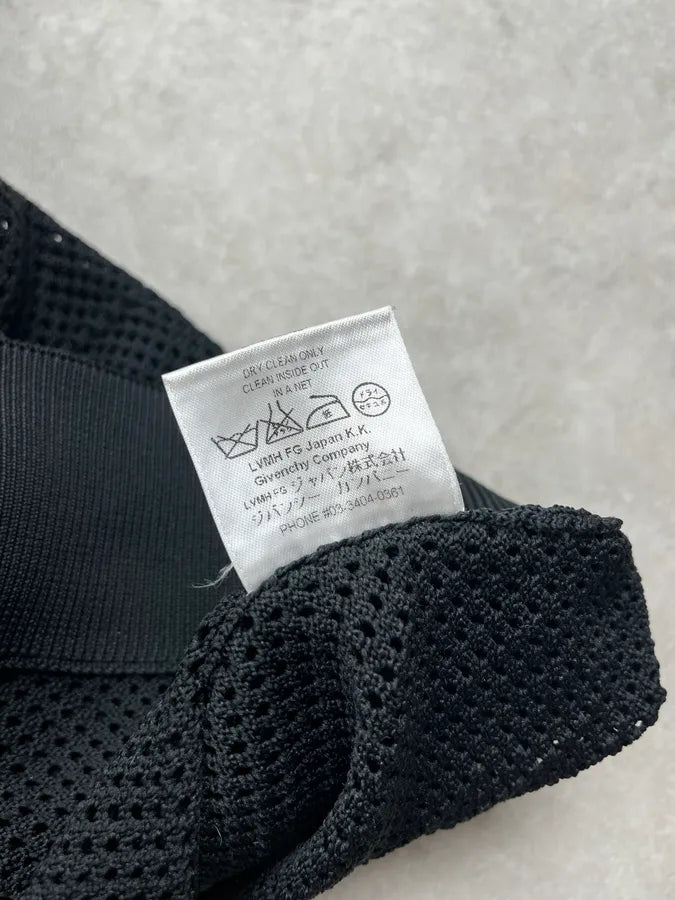 AW2014 Givenchy Mesh Back Strap Black Sweater by Riccardo Tisci hhTMCoo 9