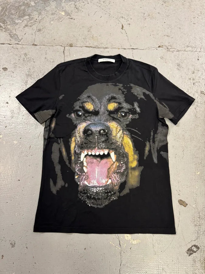 AW2014 Givenchy Rottweiler Black T-Shirt by Riccardo Tisci nzuWFdo 0