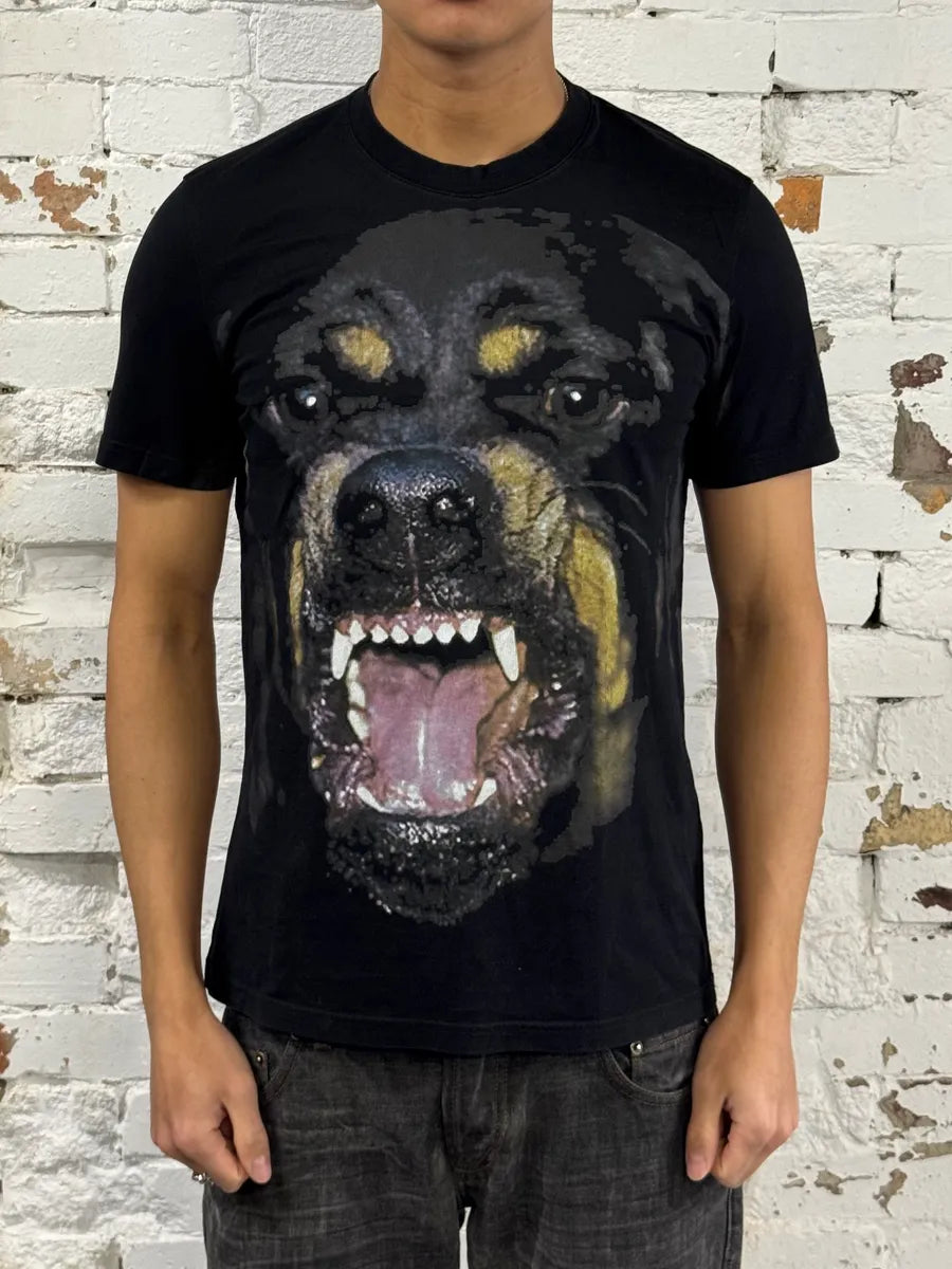 AW2014 Givenchy Rottweiler Black T-Shirt by Riccardo Tisci nzuWFdo 1