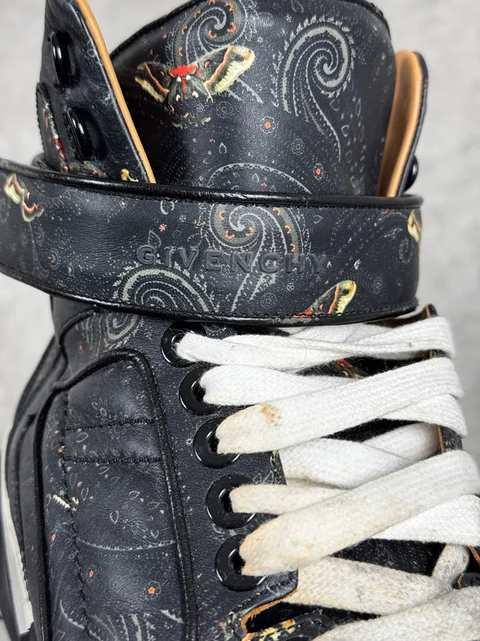 AW2014 Givenchy Tyson Black High Leather Sneakers by Riccardo Tisci HADIaTH 3