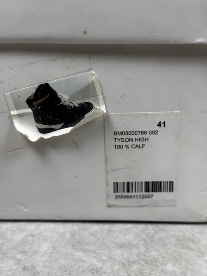 AW2014 Givenchy Tyson Black High Leather Sneakers by Riccardo Tisci HADIaTH 7