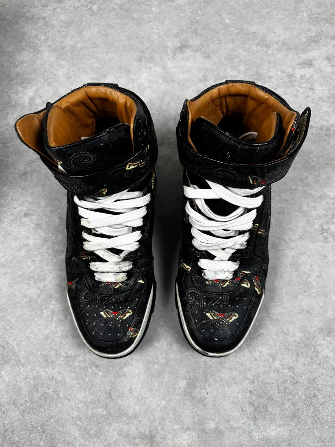 AW2014 Givenchy Tyson Black High Leather Sneakers by Riccardo Tisci HADIaTH 1