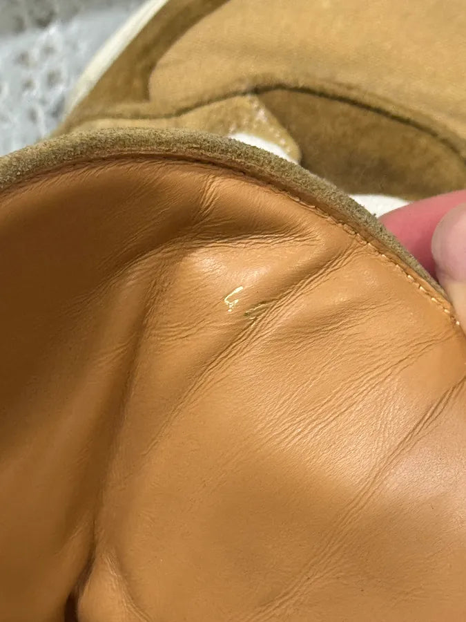 AW2014 Givenchy Tyson Camel Suede High Leather Shoes JsEEJDy 6