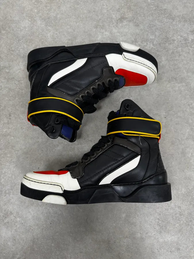 AW2014 Givenchy Tyson Multicolor High Leather Sneakers by Riccardo Tisci rVNQkeY 2