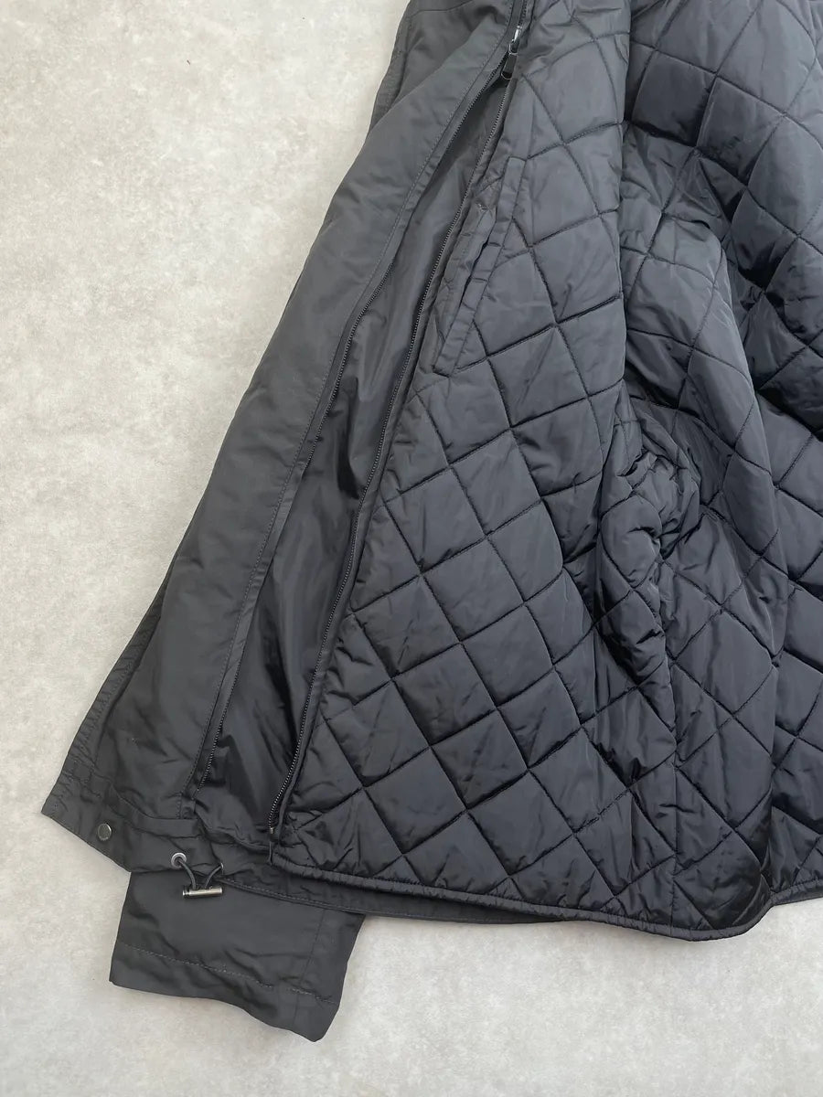 AW2014 Gucci Black Hooded Coat by Frida Giannini  FmkNCft 13