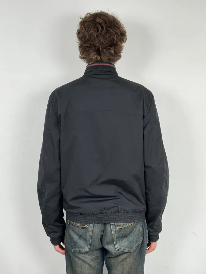 AW2012 Gucci Black Light Bomber Windbreaker Jacket sqdkgHN 2