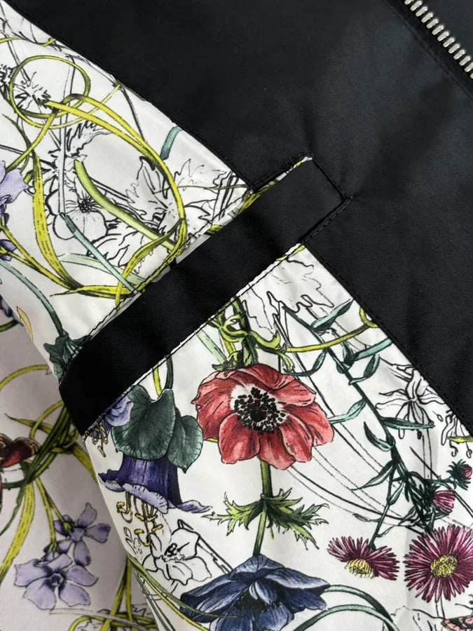 AW2012 Gucci Black Light Bomber Windbreaker Jacket sqdkgHN 8