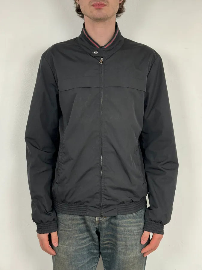 AW2012 Gucci Black Light Bomber Windbreaker Jacket sqdkgHN 1