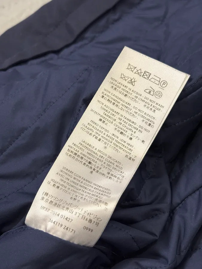 AW2014 Gucci Navy Cotton Double-Breasted Caban Jacket  cqfwfLJ 10