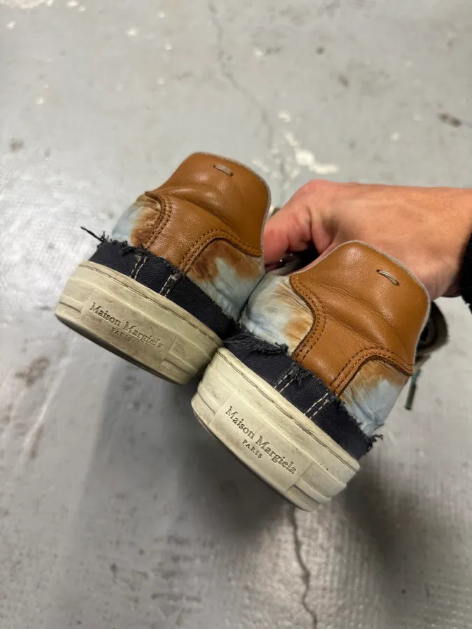 AW2014 Maison Margiela Evolution Hybrid Blue Destructured Sneakers (44eu/us10) 4