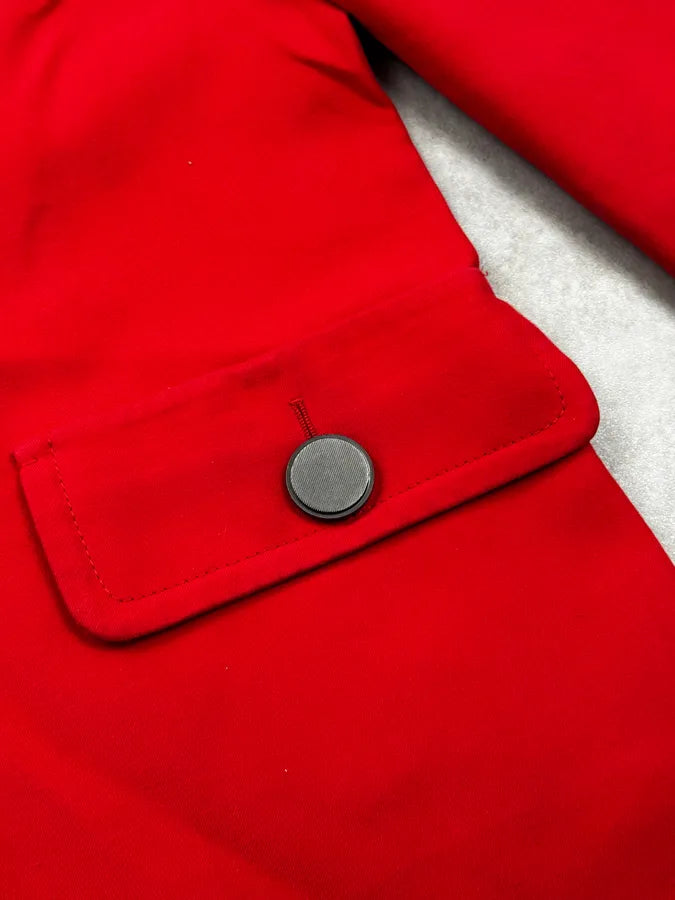 SS2014 Miu Miu Red Double-Breasted Coat YRFuZdG 9