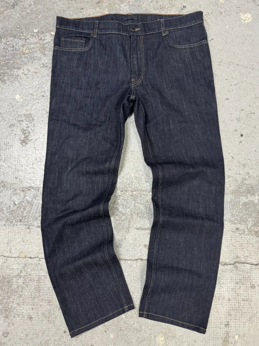 AW2014 Prada Brut Navy Denim Jeans luBUdwB 0