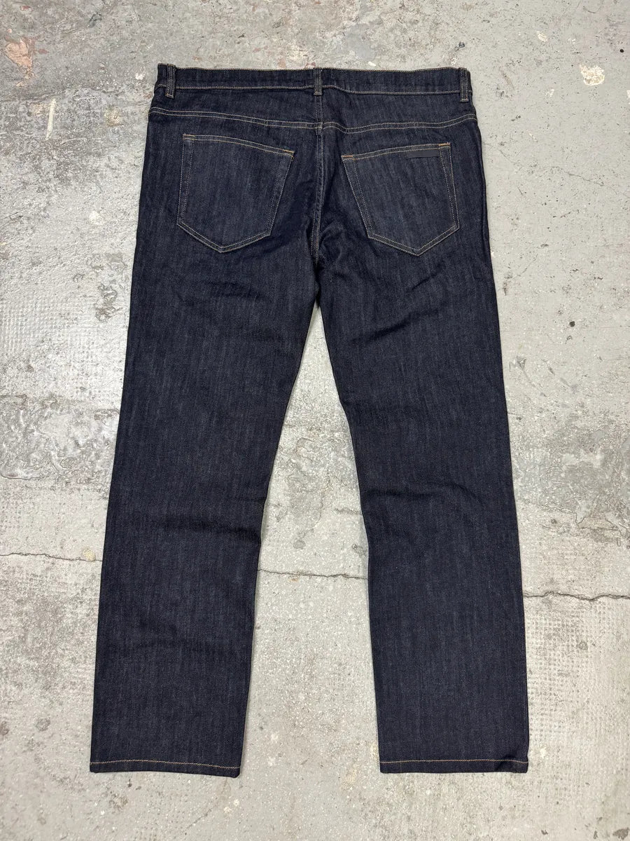 AW2014 Prada Brut Navy Denim Jeans luBUdwB 3