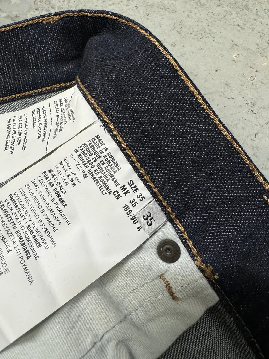 AW2014 Prada Brut Navy Denim Jeans luBUdwB 7
