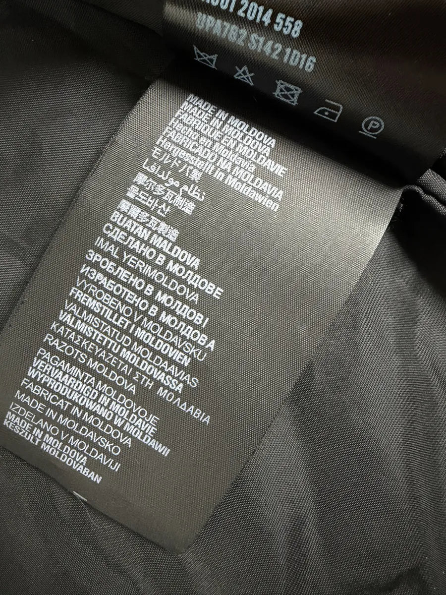 AW2014 Prada Camo Black & White Windbreaker Jacket coHcxle 12