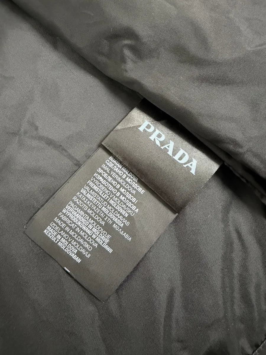 AW2014 Prada Camo Black & White Windbreaker Jacket coHcxle 13