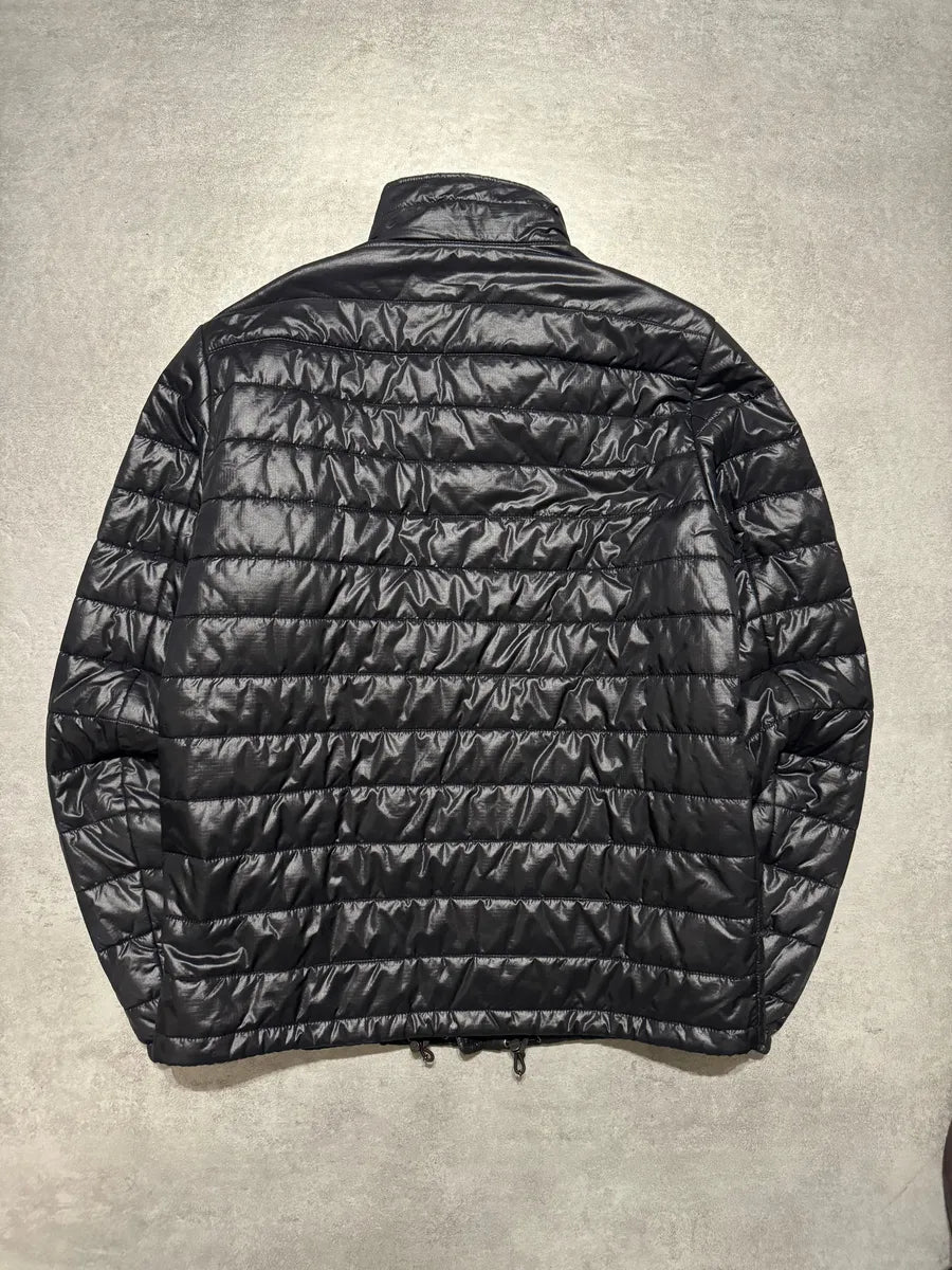 AW2014 Prada Light Black Emblematic Logo Puffy Jacket (L) 1