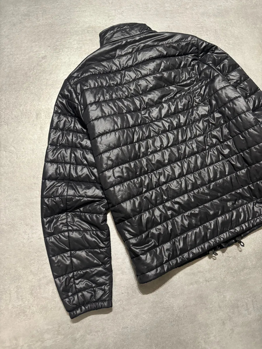 AW2014 Prada Light Black Emblematic Logo Puffy Jacket (L) 3