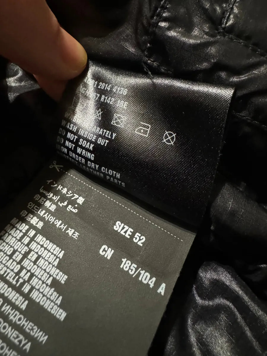 AW2014 Prada Light Black Emblematic Logo Puffy Jacket (L) 6