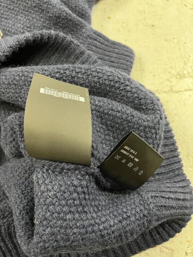 AW2014 Prada Navy Stripes Navy Wool Sweater EonTsZw 8