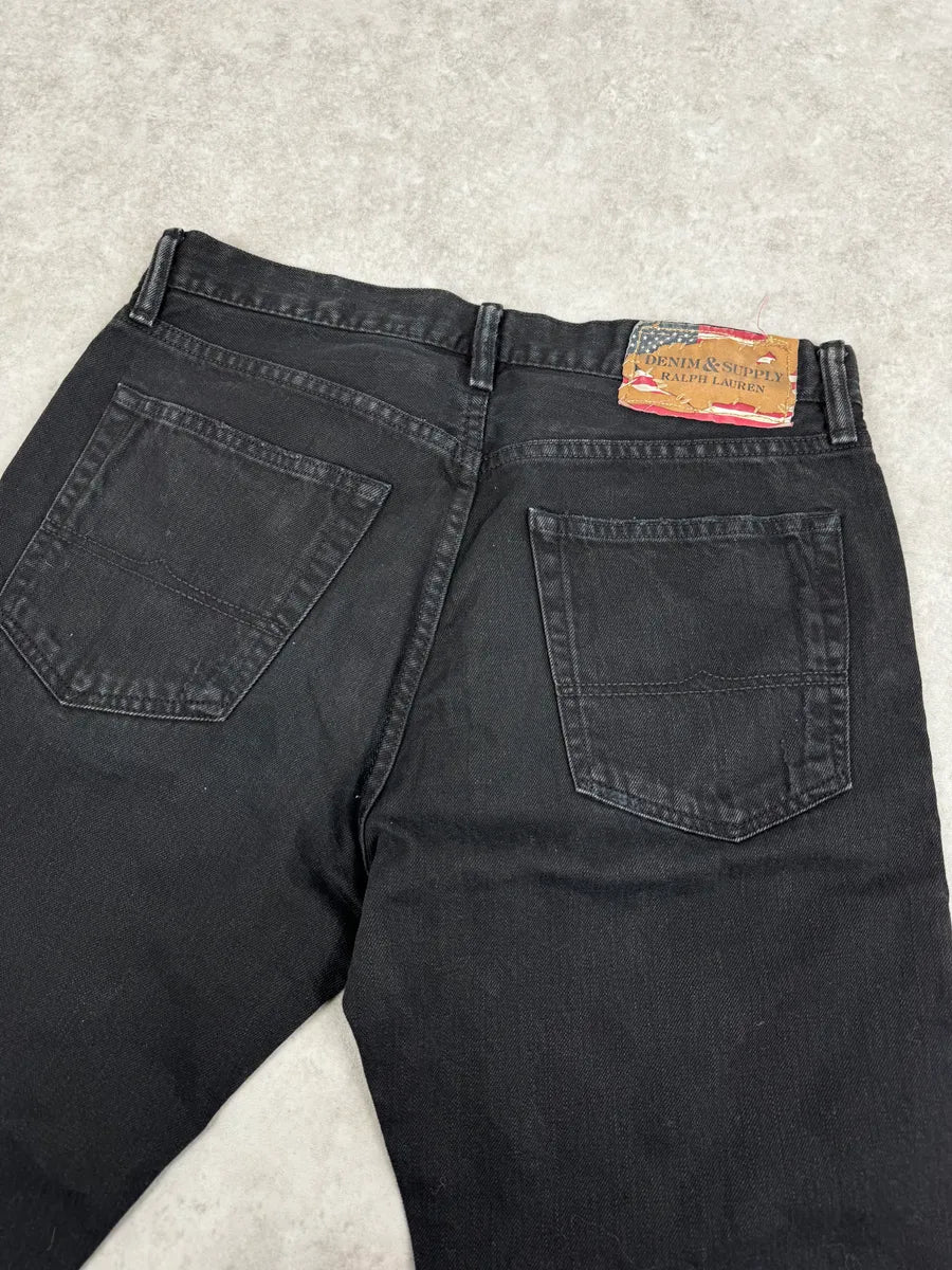 AW2014 Ralph Lauren Black Minimalist Denim Jeans iqoQlhE 6