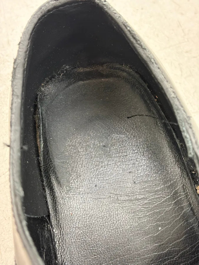 AW2014 Saint Laurent Black Suede Leather Loafers kNHbzYj 9