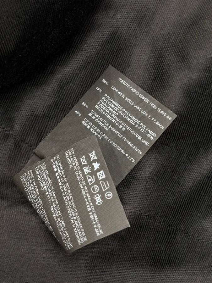 AW2014 Saint Laurent Grey Wool Caban Jacket by Hedi Slimane zlaFWLk 11