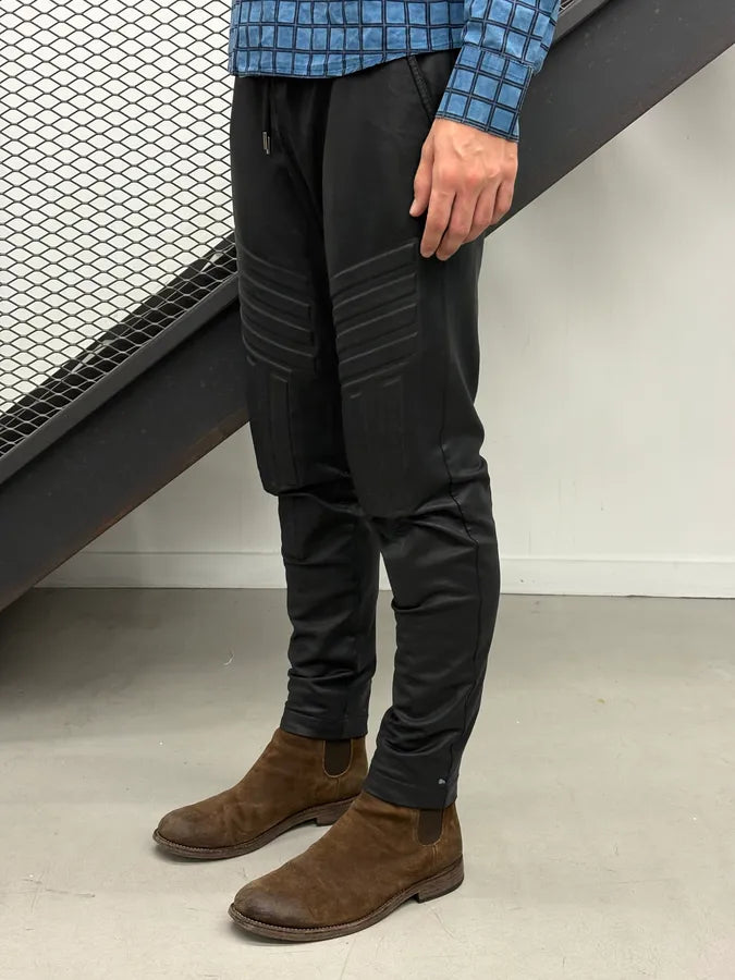 AW2014 Vivienne Westwood Padded Biker Leather Jogger Pants lffnsWL 3