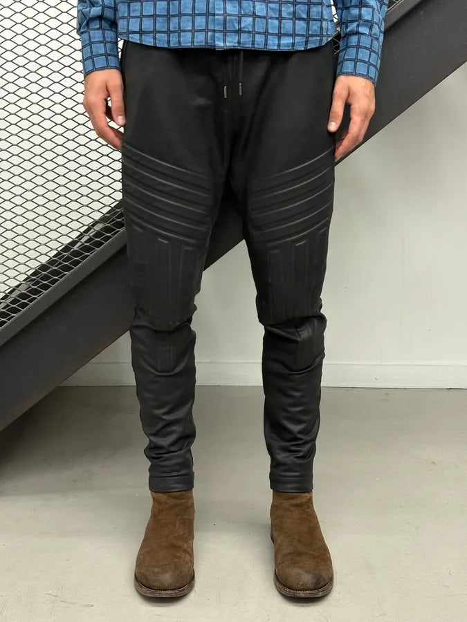 AW2014 Vivienne Westwood Padded Biker Leather Jogger Pants lffnsWL 2