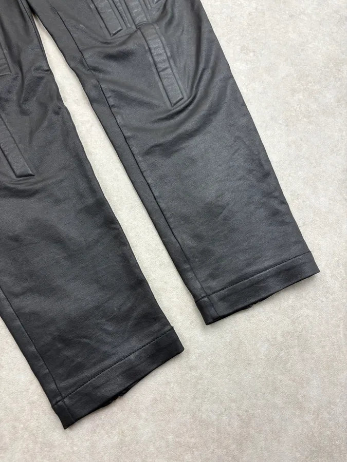 AW2014 Vivienne Westwood Padded Biker Leather Jogger Pants lffnsWL 8