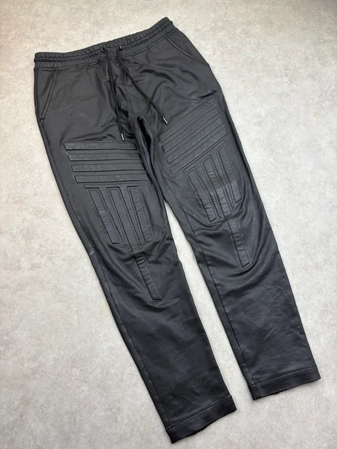 AW2014 Vivienne Westwood Padded Biker Leather Jogger Pants lffnsWL 5